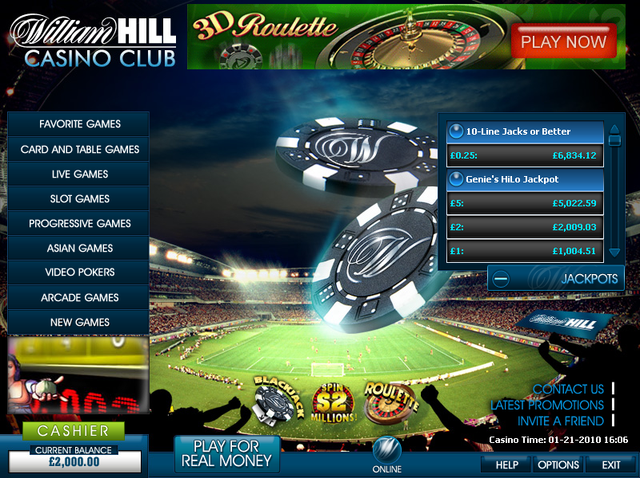 William Hill Number #1 UK Casino