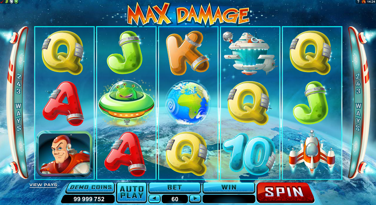 Play on the New Max Damage Slot Now