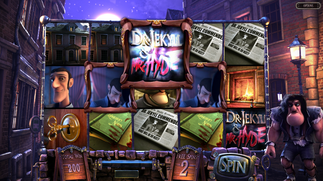 Betsoft Gaming Launches New 3D Slot Called Dr. Jekyll & Mr. Hyde